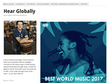 Tablet Screenshot of hearglobally.com